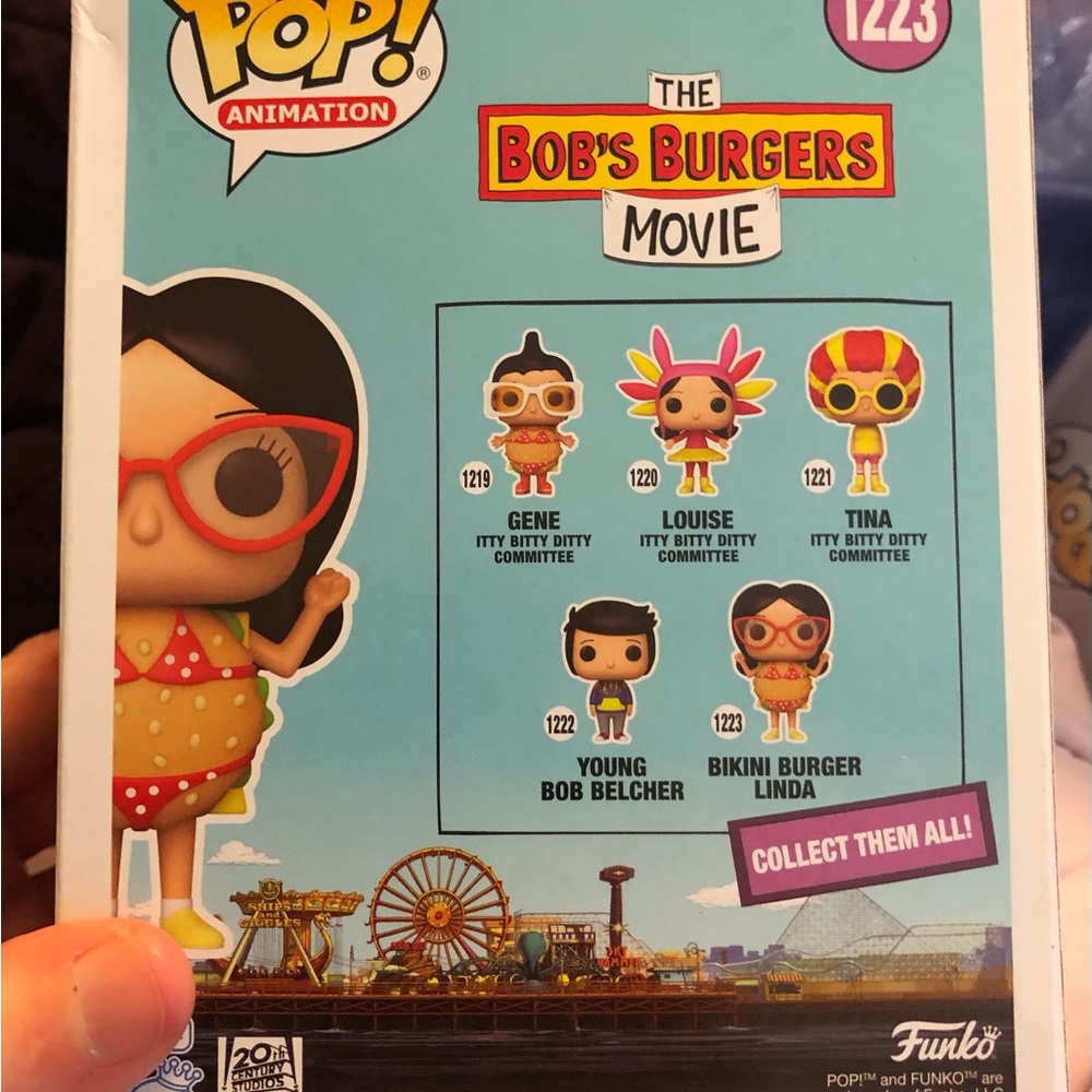 FUNKO POP BOBS BURGERS BIKINI BURGER LINDA #1233.New! - Picture 4 of 6